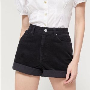 Urban Outfitters High-Waisted Corduroy Mom Shorts